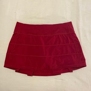 Lululemon Pace Rival Skirt Size 6